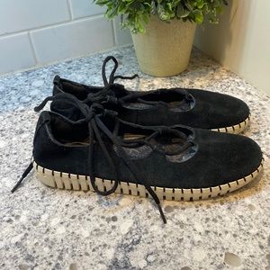 Sketchers black ballet flats women’s size 7